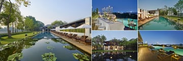 Anantara Chiang Mai Resort, Pool and Lotus Pond, Gala Dinner, Infinity Pools and Colonial House