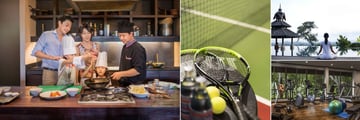 Anantara Golden Triangle Resort, Spice Spoons Cooking Class, Tennis, Yoga and Fitness Centre