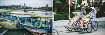 Anantara Hoi An, Thu Bon River Cruise and Siclo Tour