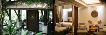Anantara Layan Phuket Resort, Spa Lobby Entrance and Spa Relaxation Room
