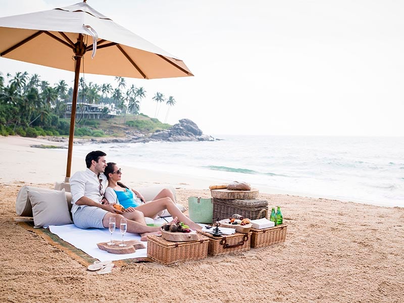 Couples at Anantara Tangalle Peace Haven