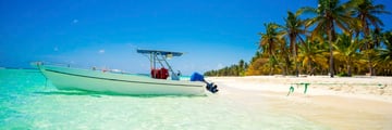 Beautiful Dominican Republic beach