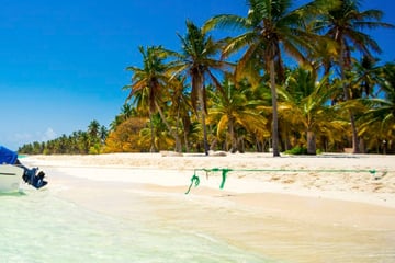 Beautiful Dominican Republic beach