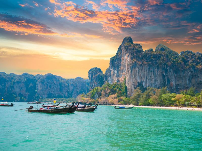 Andaman coastline, Thailand