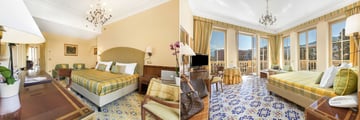 Deluxe Room and Junior Suite at Antiche Mura