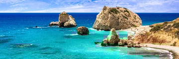 Aphrodites Rock in Cyprus