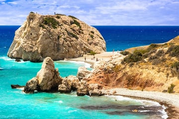 Aphrodites Rock in Cyprus