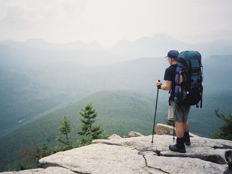Appalachian trail hiker