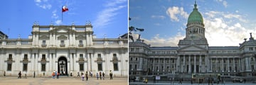 Architecture in Santiago, Chile & Buenos Aires, Argentina