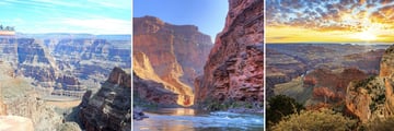 The Grand Canyon in Arizona