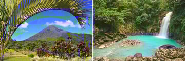Arenal Volcano & Rio Celeste waterfall, La Fortuna