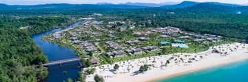 Fusion Resort Phu Quoc from above