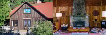 Arowhon Pines Resort and Restaurant, Exterior and Lounge