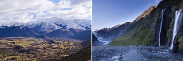 Arrowtown & Franz Josef Glacier, South Island