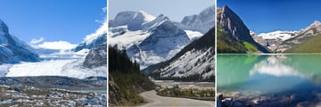 Athabasca Glacier, Columbia Icefield & Lake Louise
