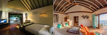 Beach Villa and Water Villa at Atmosphere Kanifushi