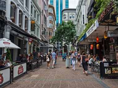 City life in Auckland