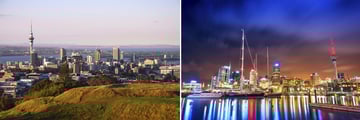 Auckland Skyline Views, North Island
