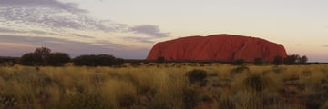 Uluru at dusk