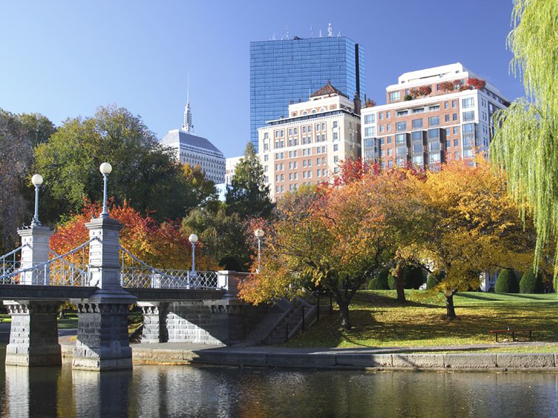 Autumn in Boston, Massachusetts