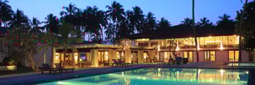 Avani Kalutara Resort, Hotel and Pool at Night
