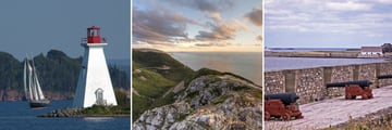 Baddeck, Cabot Trail & Fortress in Louisbourg