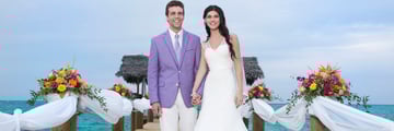 Bahamas beach wedding