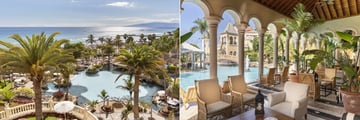 The pool and lounging areas at Bahia del Duque