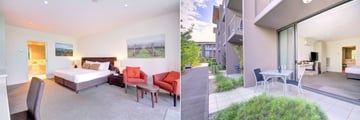 Balgownie Estate Vineyard Resort & Spa, Garden Terrace Interior and Terrace