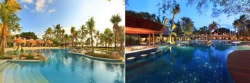 The pool at Bali Mandira