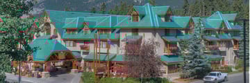 Exterior of Banff Caribou Lodge