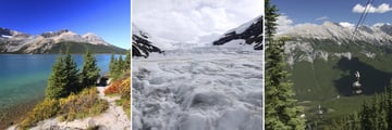 Banff National Park, Columbia Icefield & Sulphur Mountain Gondolas