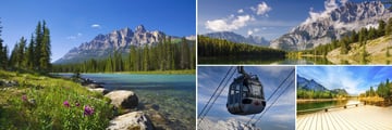 Banff National Park, Sulphur Mountain gondola & Kananaskis Trail