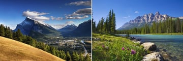 Scenery in Banff, Alberta