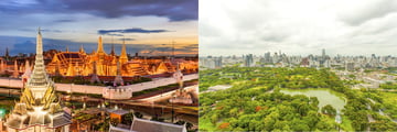 Bangkok Grand Palace & Lumpini Park