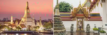 Beautiful architecture in Bangkok