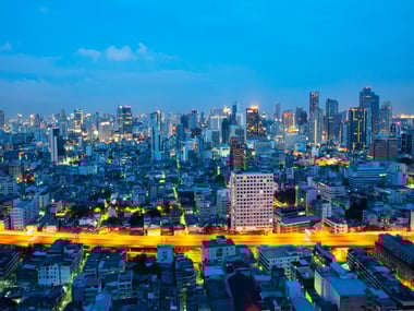 Bangkok skyline