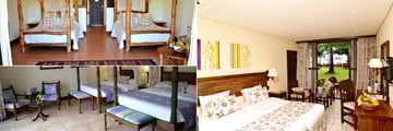 Baobab Beach Resort & Spa, (clockwise from top left): Superior Kole Kole, Baobab Standard Room and Maridadi Superior Room