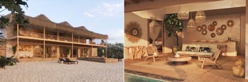Bawe Island (rendered images) accommodation