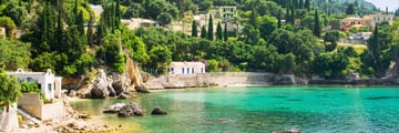Bay in Paleokastritsa, Corfu