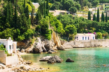 Bay in Paleokastritsa, Corfu
