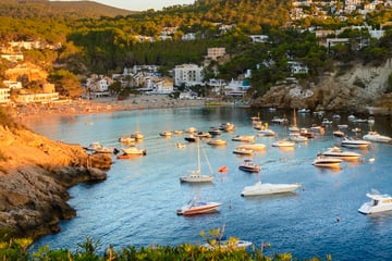 Bay of Cala Vedella, Ibiza
