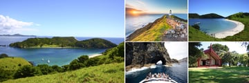 Sights around the Bay of Islands