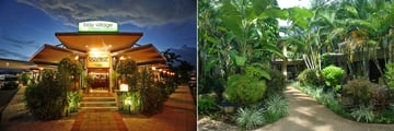 Bayleaf Restaurant and Balinese Gardens at Bay Village Tropical Retreat
