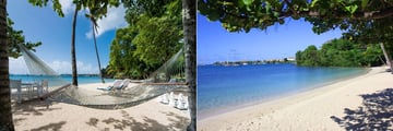The beach at Calabash Hotel
