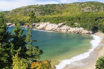 Acadia National Park's beautiful coastline