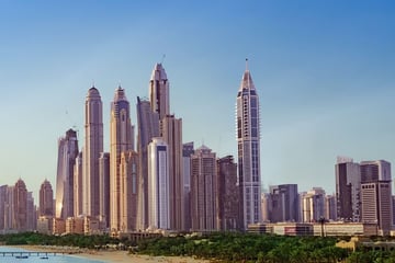 View of Dubai marina