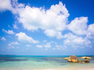 Beach scenery in Khao Lak