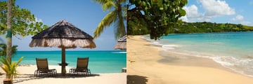 St Lucia and Bequia Beach Landscapes