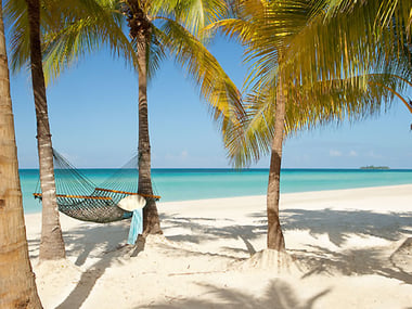 Beach lounge area at Couples Swept Away